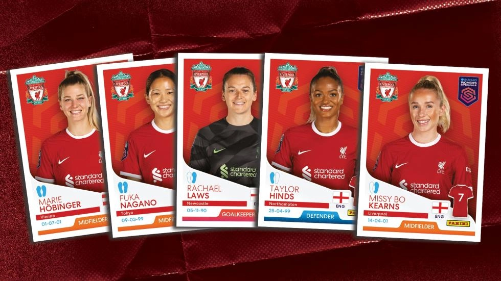 Take part in a Panini sticker swap at LFC Women's final home game of the season
