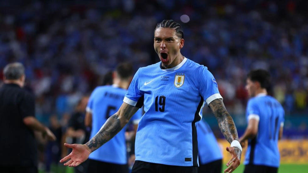 Copa America: Darwin Nunez mencetak gol saat Uruguay memulai dengan kemenangan atas Panama