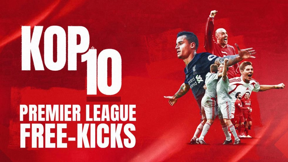 Top 10: Liverpools beste Premier League-Freistöße