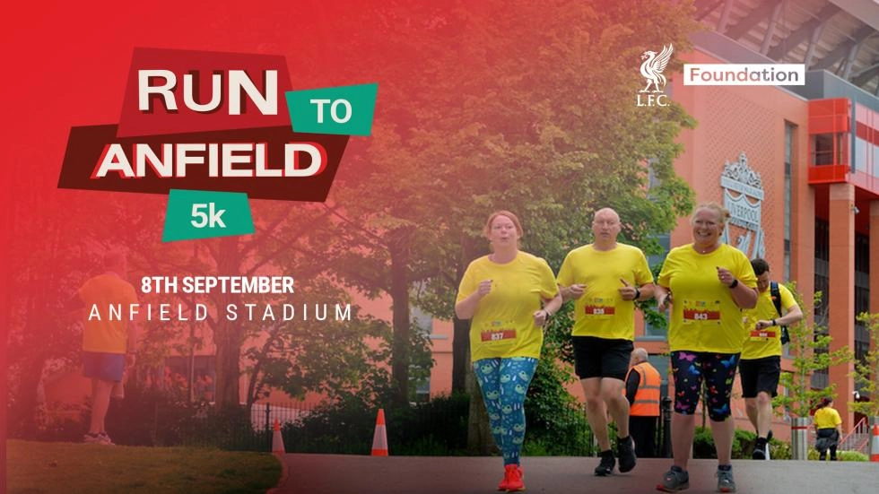 La Fundación LFC lanza la primera carrera de 5 km de Run to Anfield