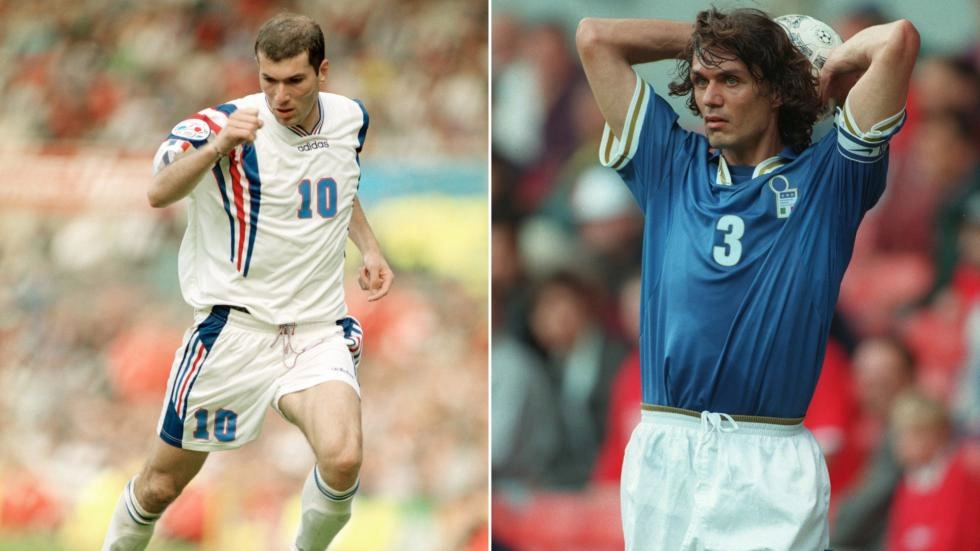 From the archive: Zidane, Maldini and more star at Anfield during Euro 1996