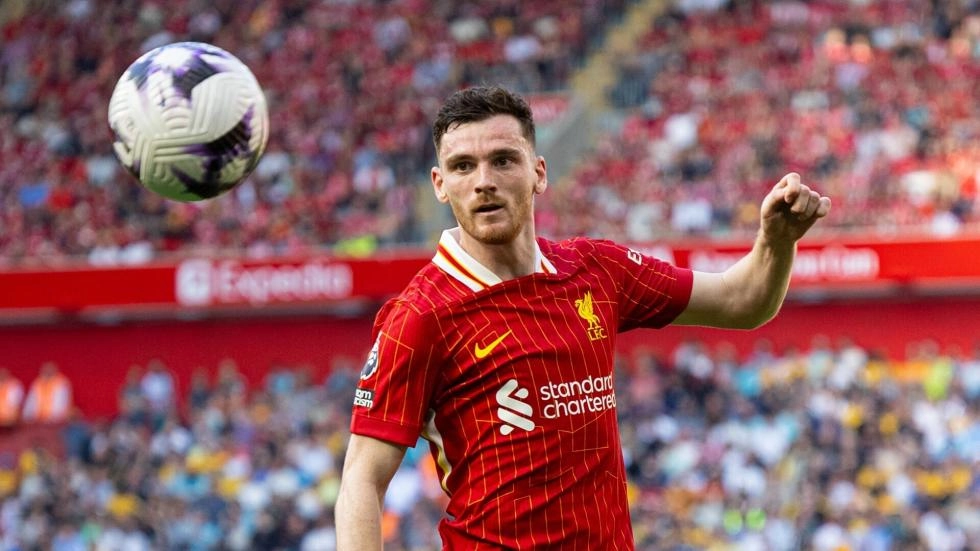 In numbers: Andy Robertson's Liverpool career so far