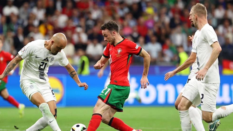 Euro 2024: Jota and Portugal progress on penalties to meet Konate's France
