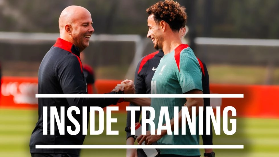 Inside Training: i Reds tornano per l'inizio della pre-stagione mentre Arne Slot incontra i media