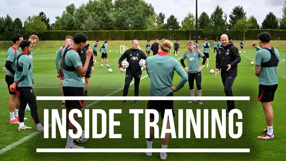 Inside Training: Behind the scenes of pre-season day three for Liverpool
