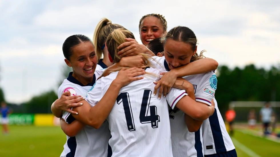 Mia Enderby's assist helps England reach semi-finals of Women's U19 Euros