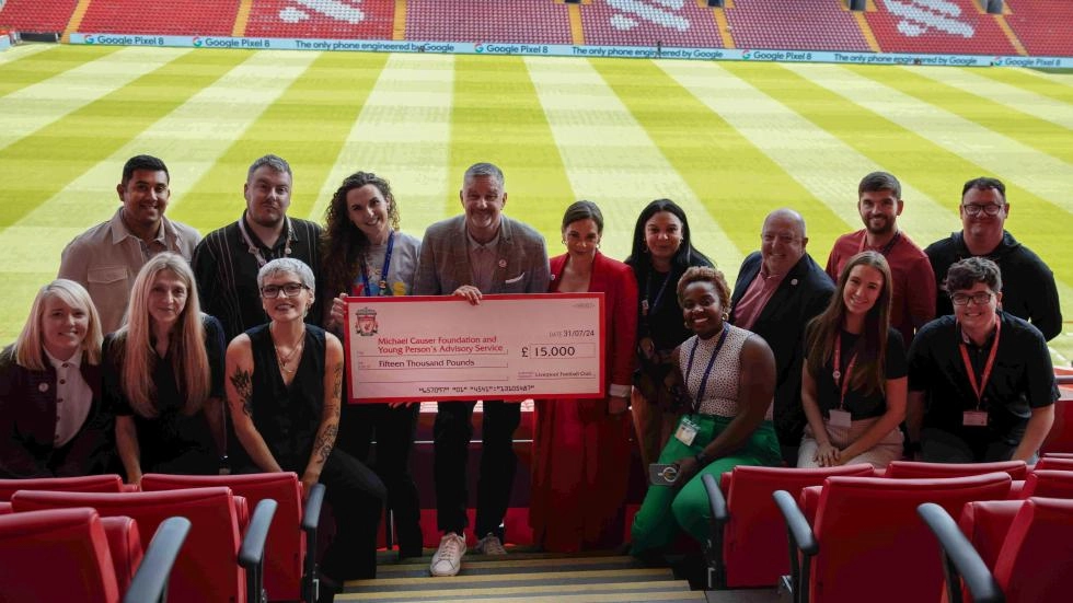 LFC donates £15,000 to local LGBT+ charities to support young people across city region