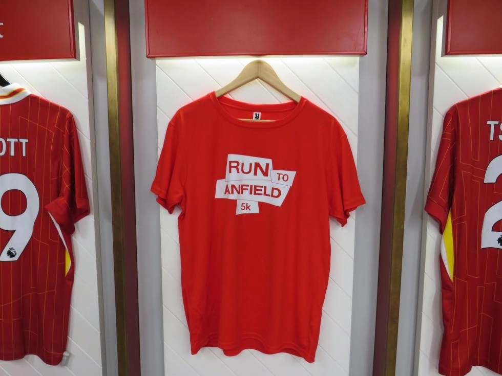 Run to Anfield shirt reveal