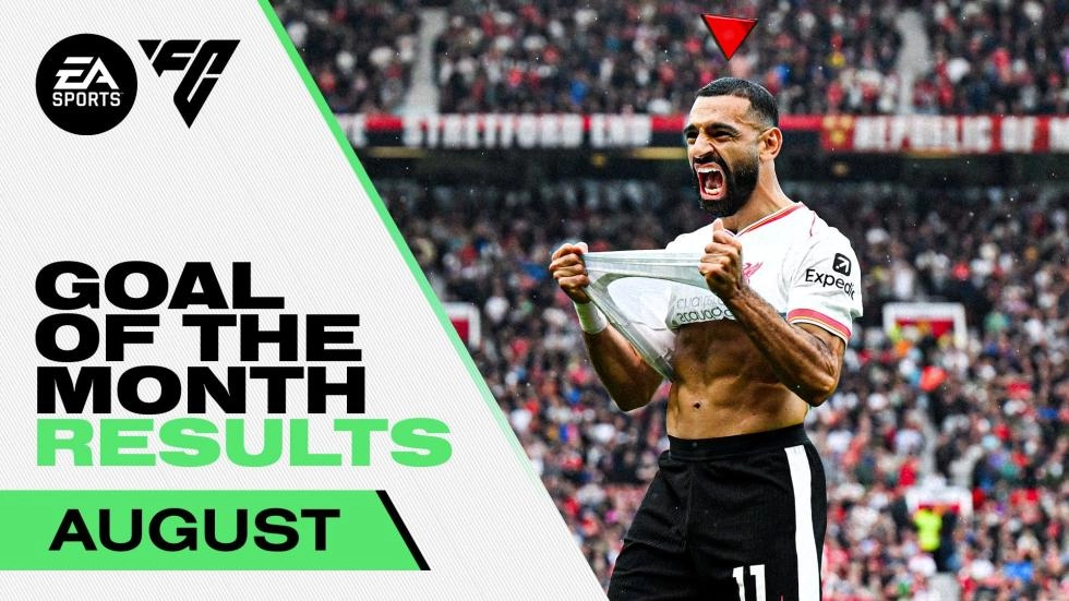 Mohamed Salah's Man Utd finish voted LFC Goal of the Month