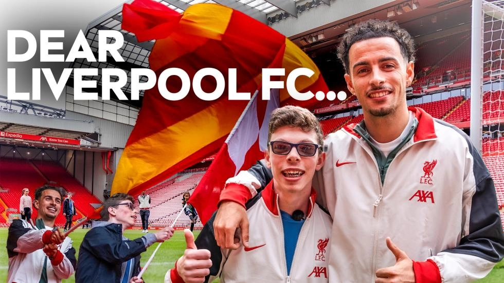 'Dear Liverpool': Watch as Curtis Jones and NIVEA MEN team up to surprise Harry