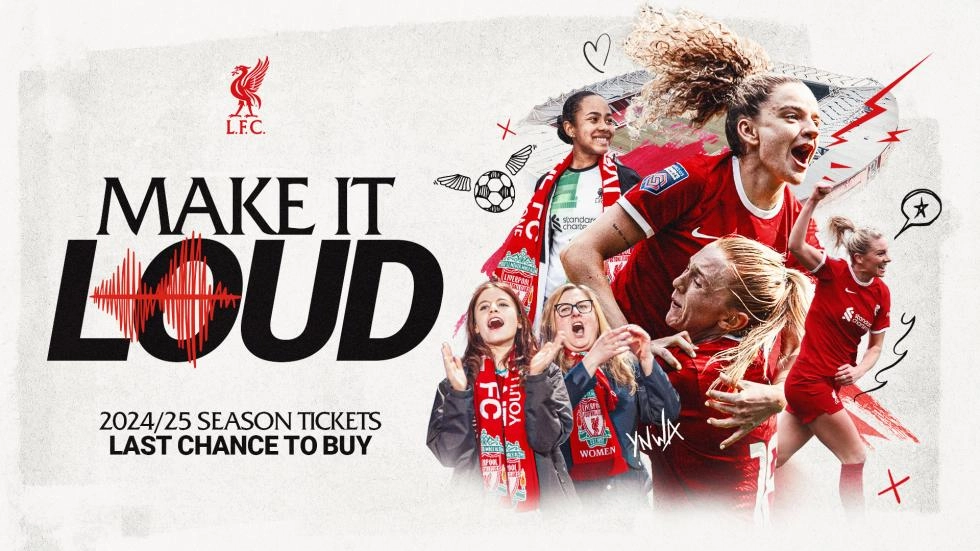 Last chance to buy Liverpool FC Women season tickets