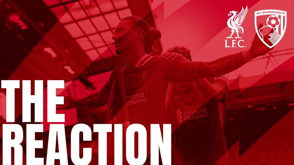 Hear from Chiesa, Kelleher and Slot in 'The Reaction' from Anfield