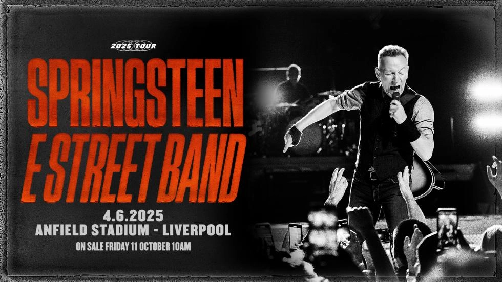 Bruce Springsteen and The E Street Band to play at Anfield in 2025