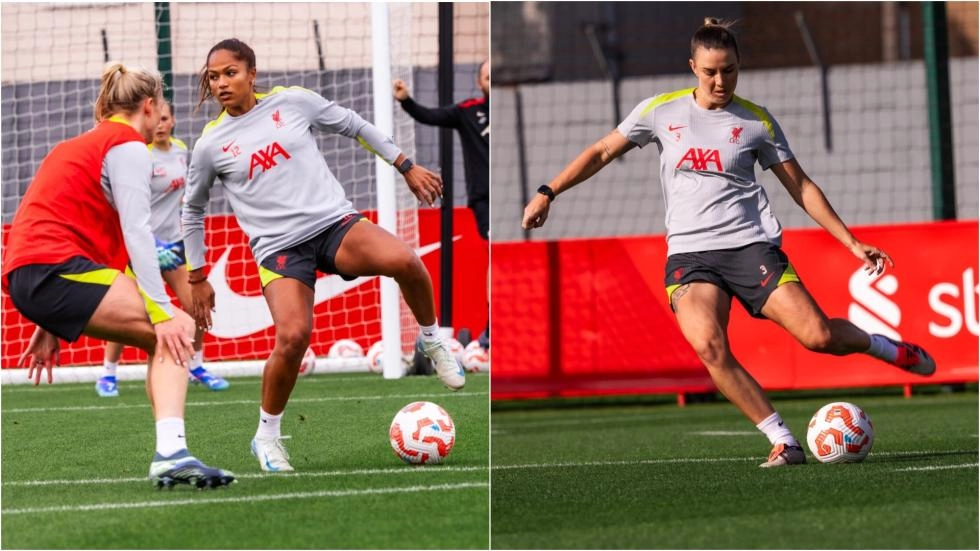 Training photos: LFC Women prepare for WSL trip to Tottenham