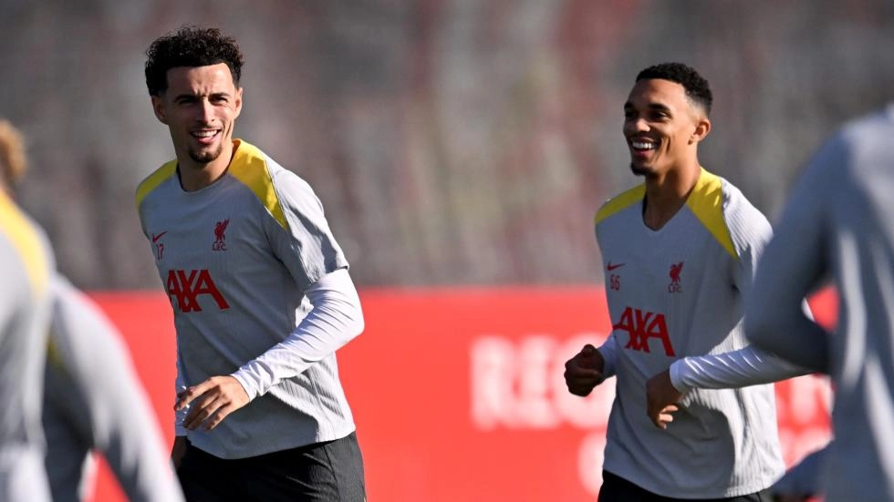 Trent Alexander-Arnold and Curtis Jones named in latest England squad