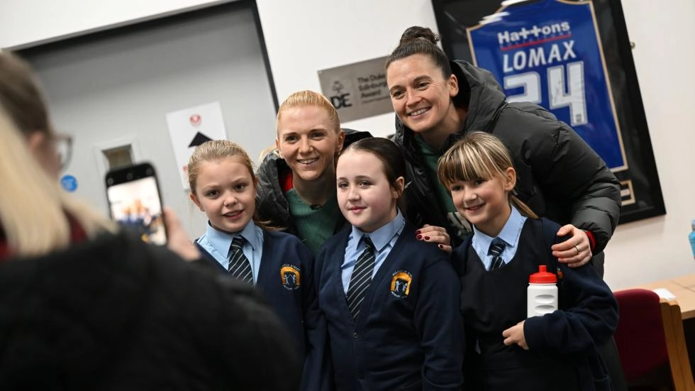 LFC Women join LFC Foundation launch of new partnership with Saints Community Development Foundation