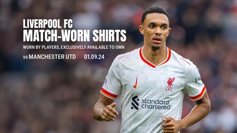 Bid now: Win your favourite Liverpool player's match-worn shirts