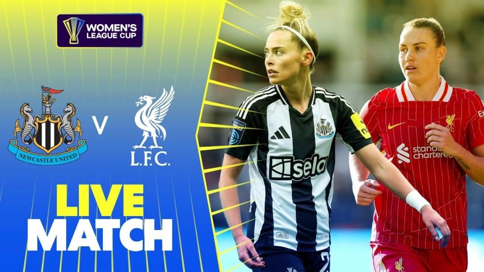 Sunday: Live Women's League Cup football - watch Newcastle United v Liverpool