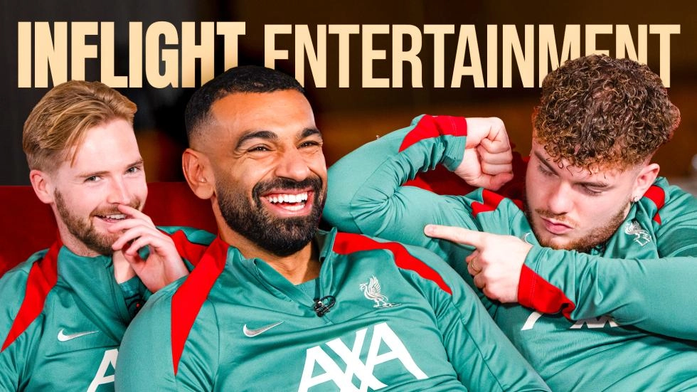 'Inflight Entertainment' - Elliott, Kelleher dan Salah menghidupkan kembali momen LFC yang terkenal