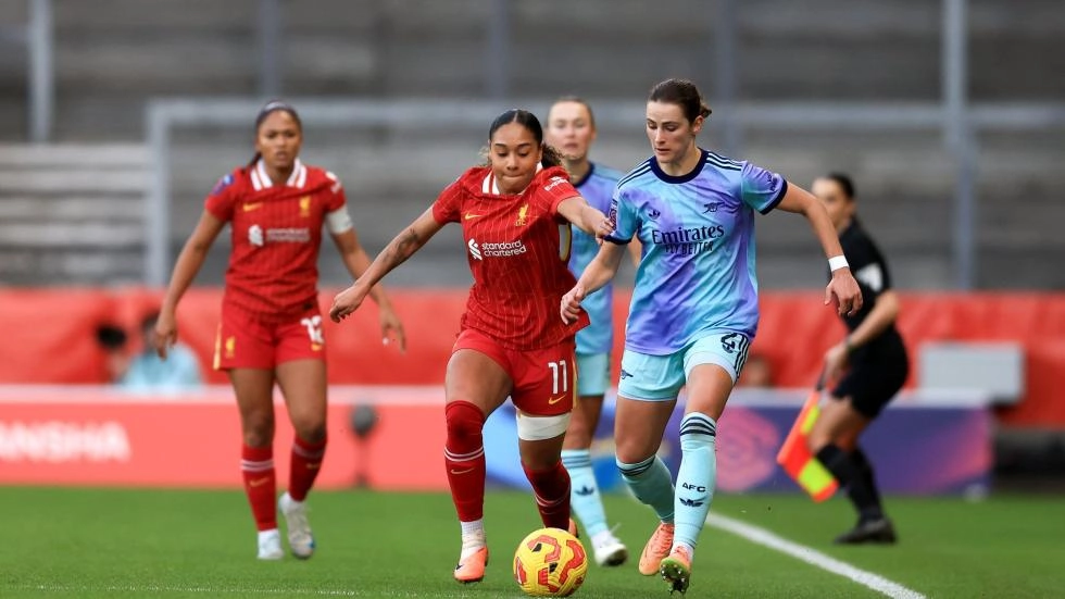 Il Liverpool perde contro l'Arsenal nell'ultima partita del WSL del 2024