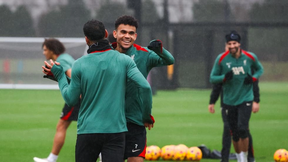 Training photos: Liverpool prepare for Premier League trip to Tottenham Hotspur