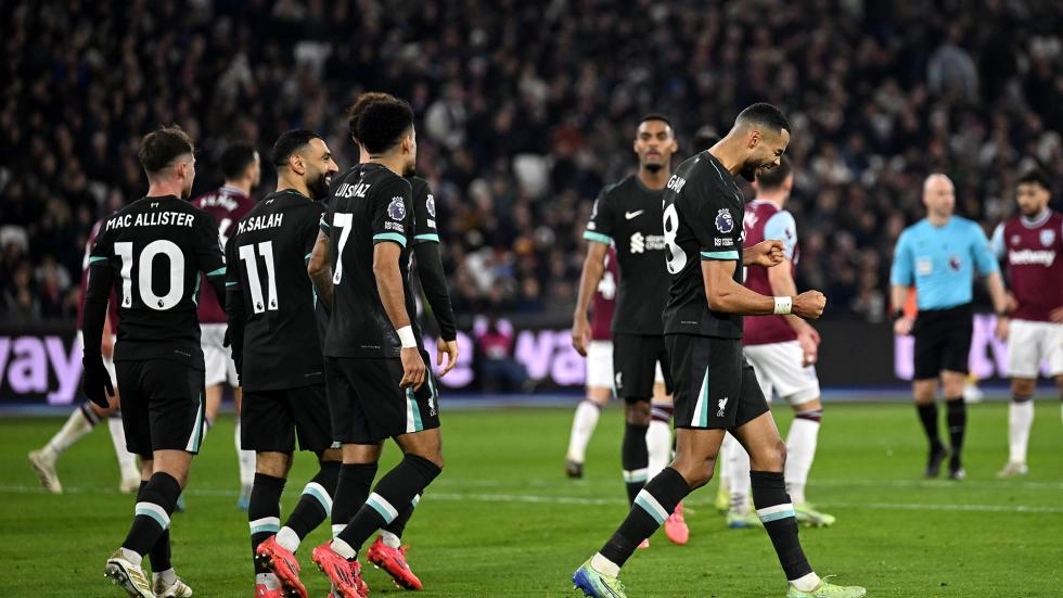 West Ham 0-5 Liverpool: vea el resumen extendido y los 90 minutos completos