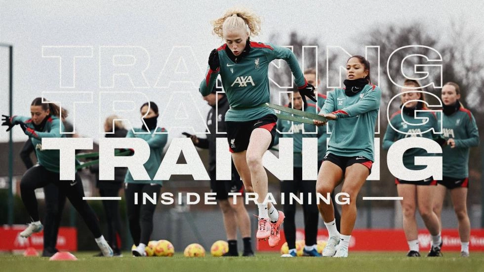 Inside Training: LFC Women reconvene and prepare for Man United trip in WSL