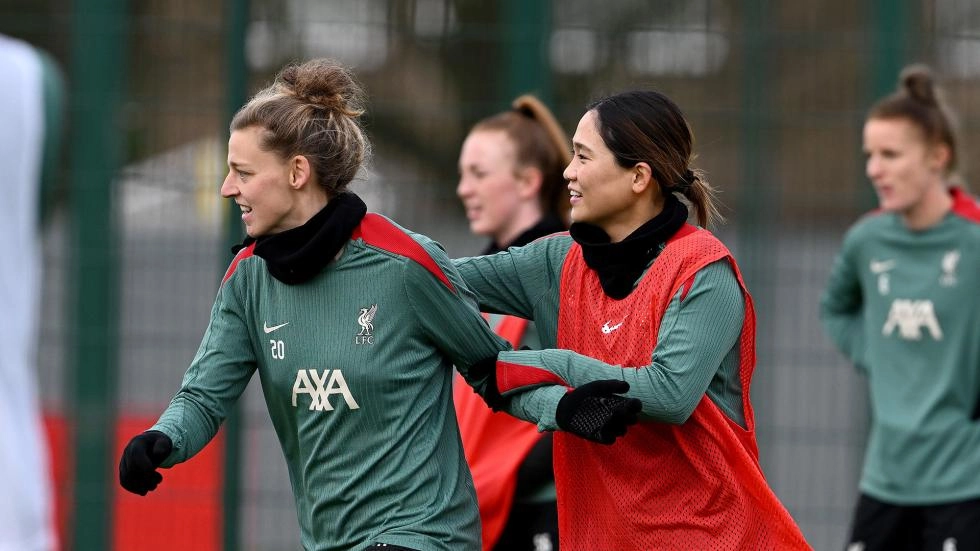 Training photos: LFC Women prepare for WSL return against Manchester United