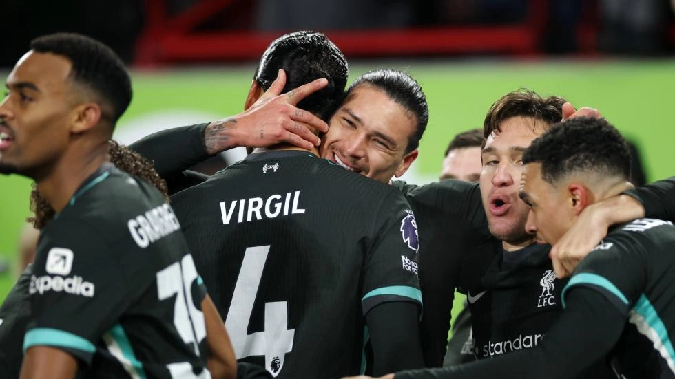 'Today was his day' - Virgil van Dijk hails match-winner Darwin Nunez