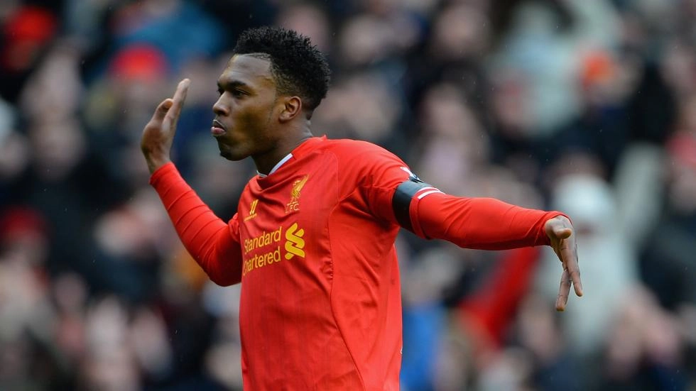Daniel Sturridge's supreme finishing ability saw the striker maintain a goal rate of around one-in-two with Liverpool >