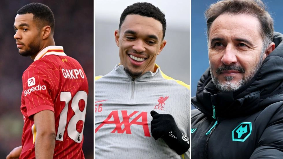 Liverpool v Wolverhampton Wanderers: Team news