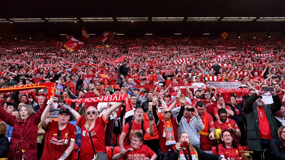 In photos: Joyous scenes as Anfield hails Liverpool clinching league title