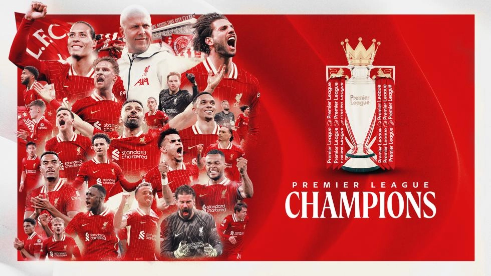 Official: Liverpool are the 2024-25 Premier League champions