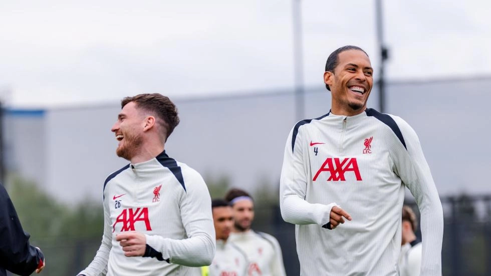 Training photos: Liverpool work towards Premier League trip to Leicester City
