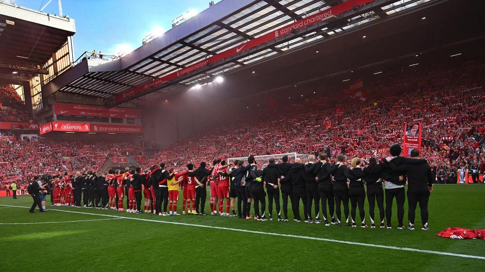 การชนะรางวัลลีกครั้งที่ 20 ของ LFC สร้างการมีส่วนร่วมในโซเชียลมีเดียที่ทำลายสถิติ