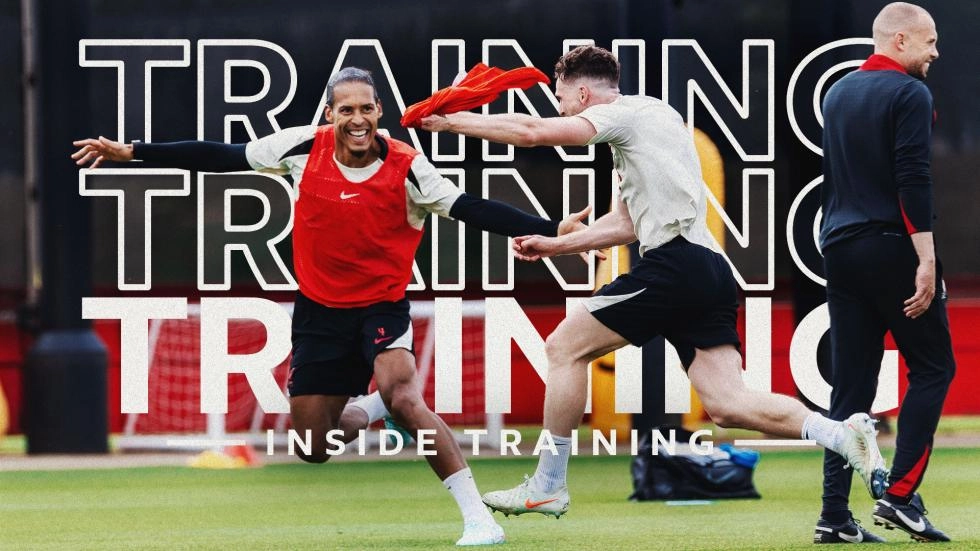 Vídeo: Golos em abundância e muito mais no último “Inside Training” da temporada 2024-25