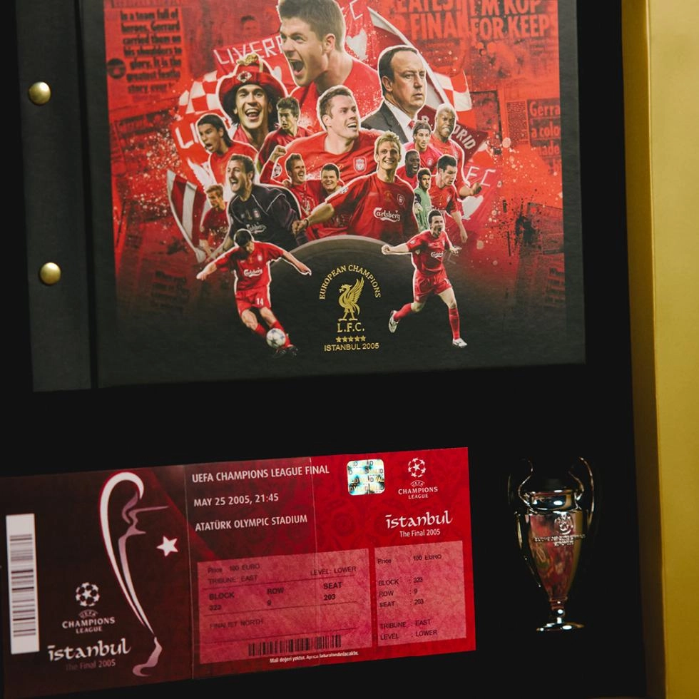Liverpool Miracles New retail collection launches to celebrate the 'Miracle of Istanbul ...