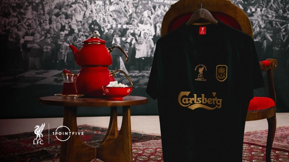 LFC and 1PointFive launch a world-first commemorative jersey to mark 20 years since Istanbul