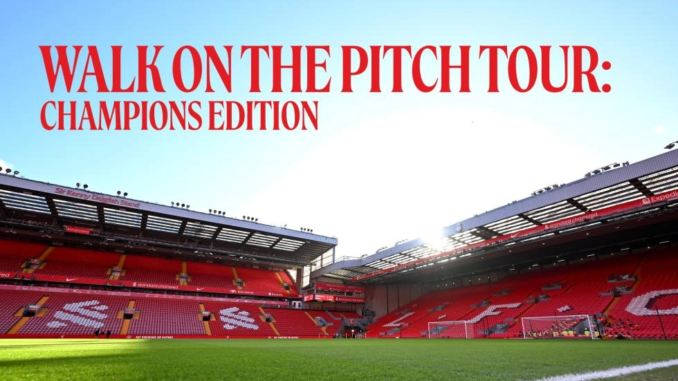 Walk on the Pitch Tour - Champions Edition: celebrate Liverpool’s 2024-25 Premier League glory