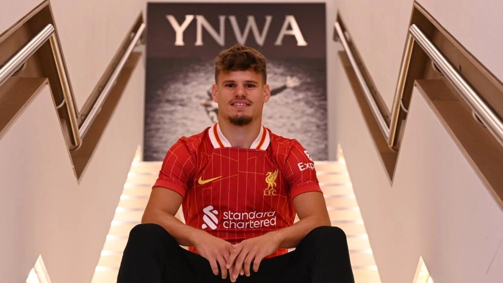 Gallery: Milos Kerkez makes Liverpool move official