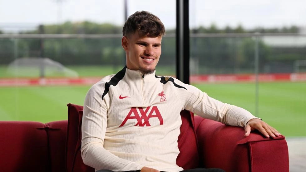 Milos Kerkez's first LFC interview: 'This club is meant to win trophies - I'll give everything for that'