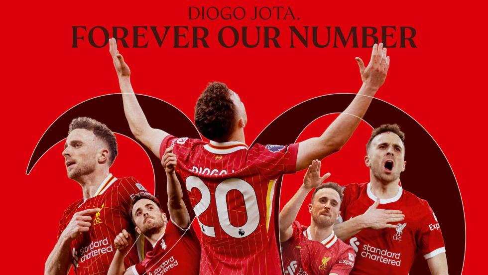 Diogo Jota dikenang dalam program matchday khusus Athletic Club