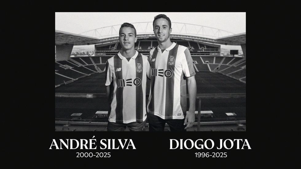 Diogo Jota and Andre Silva commemorations at Preston v Liverpool