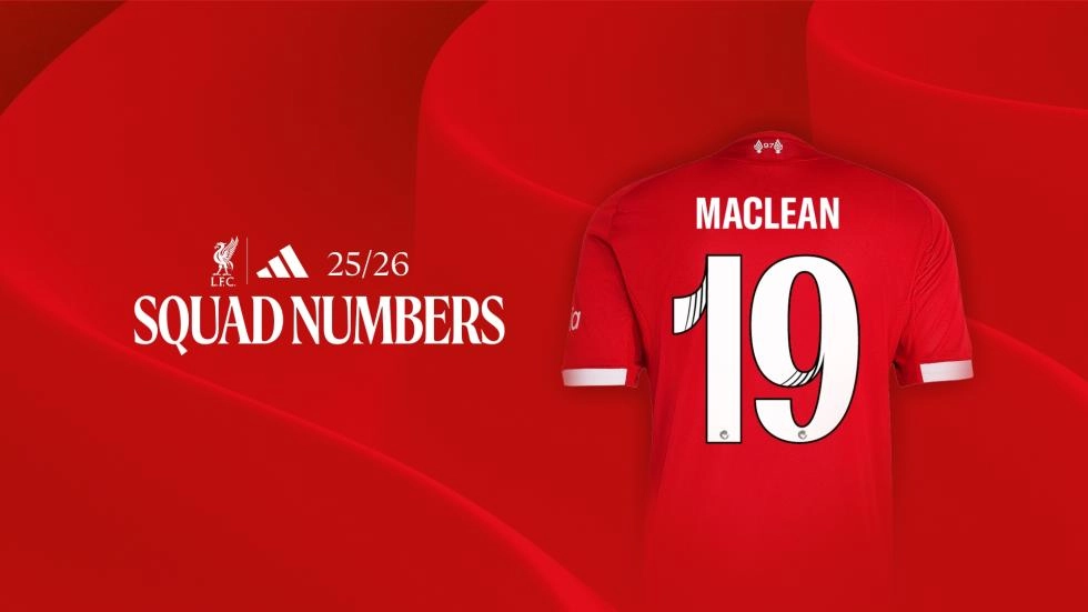 Kirsty Maclean of Liverpool FC Women shirt number