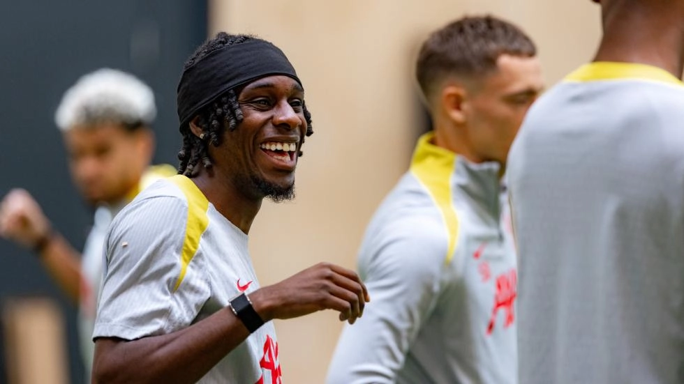 Training photos: Liverpool continue pre-season work on Friday