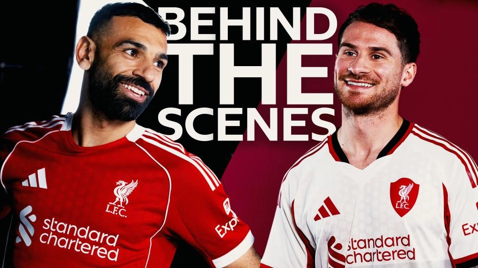 Video: Behind the scenes of Liverpool's adidas kit launch
