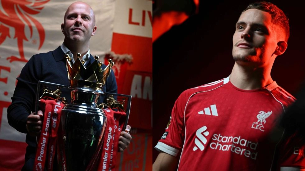 Photos: Behind the scenes of Liverpool's 2025-26 Premier League media day