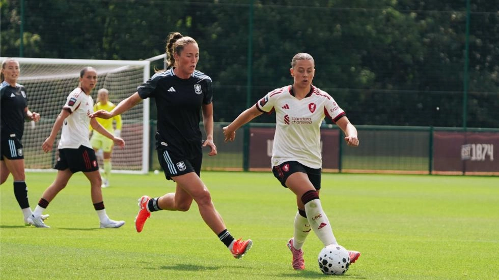 LFC Women lose to Aston Villa in Gareth Taylor's first game in charge