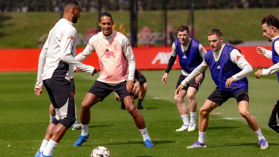 Training photos: Liverpool's Thursday prep for Community Shield clash