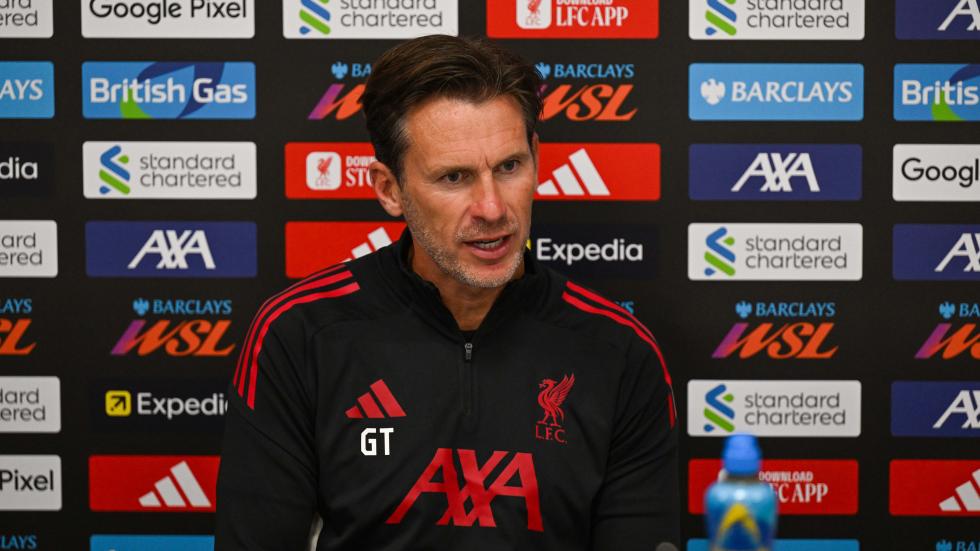 Konferensi pers: Gareth Taylor melihat pratinjau LFC Wanita v Aston Villa